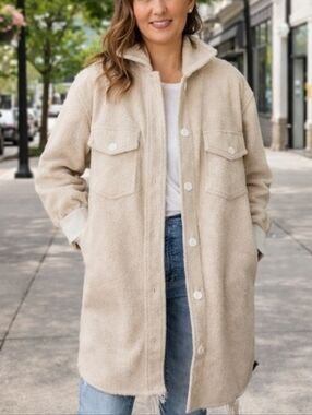 NWT Jackson Rowe × Jillian Harris Boucle Jacket